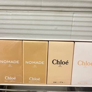 Chloe Nomade Perfume Set - Gold and Cream